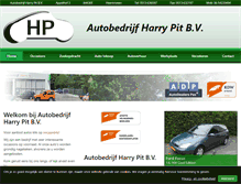 Tablet Screenshot of harrypit.nl